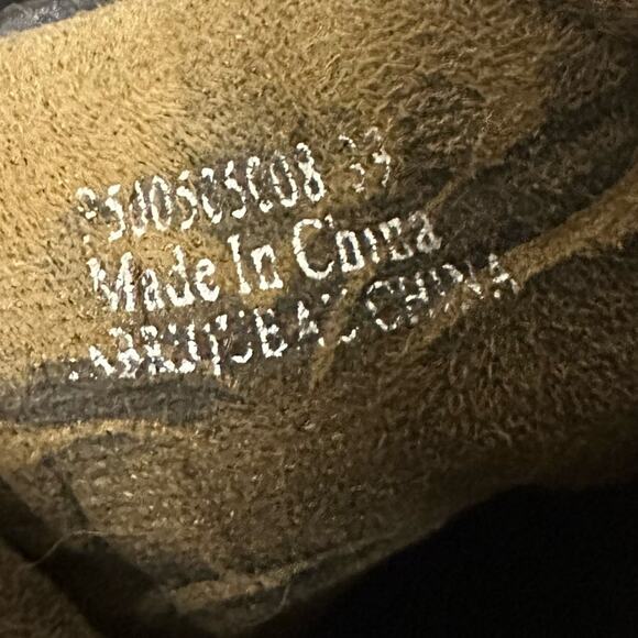 Fly London Yip Leather Wedge Boot Black Leather Size 39 8-8.5 Comfort Shoes - Picture 12 of 14